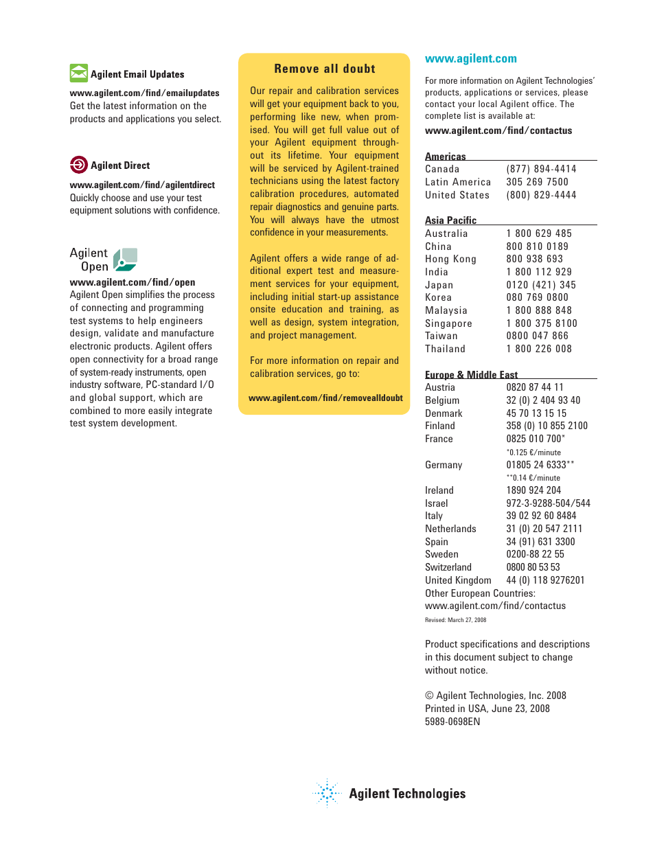 Atec Agilent-E8257D User Manual | Page 24 / 24