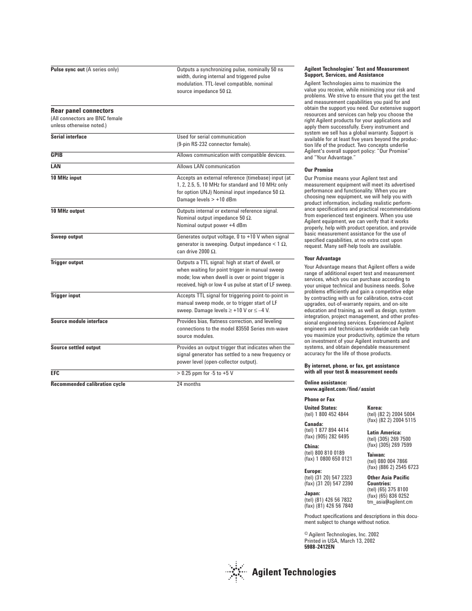 Atec Agilent-E8251A User Manual | Page 12 / 12