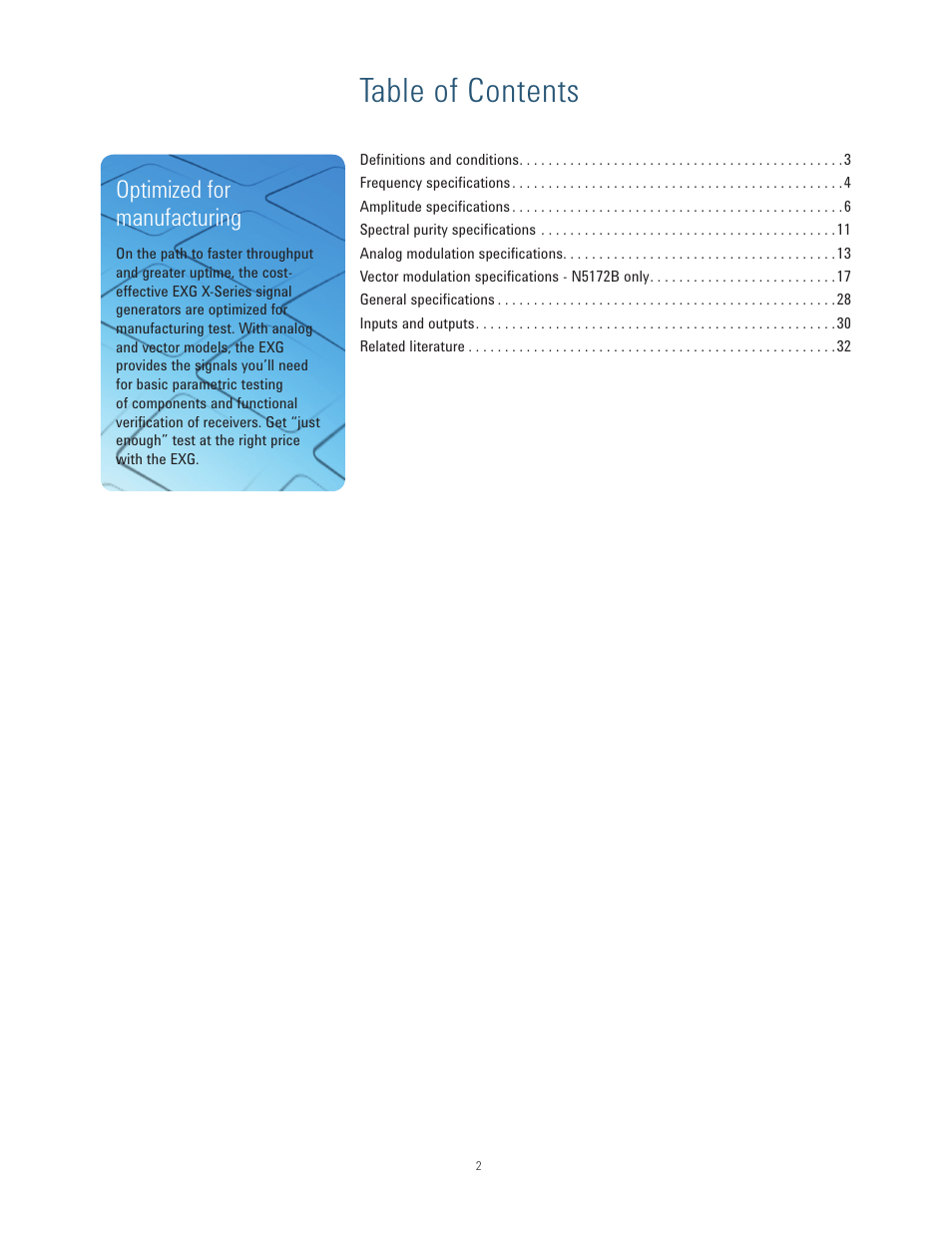 Atec Agilent-N5171B User Manual | Page 2 / 32