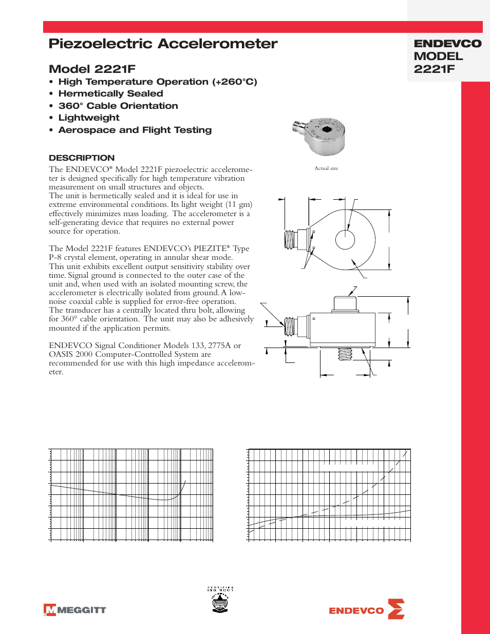 Atec Endevco-2221F User Manual | 2 pages
