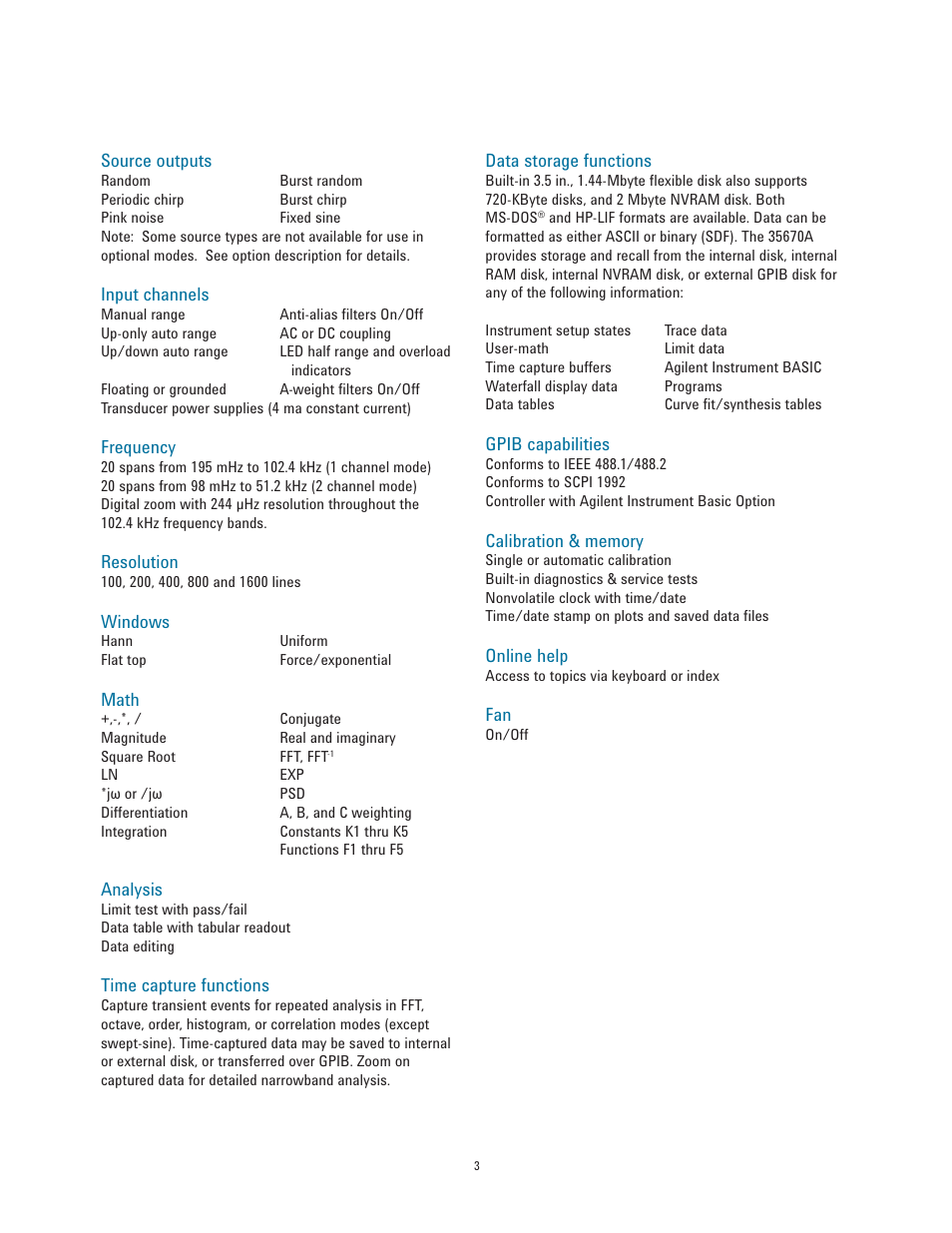 Atec Agilent-35670A User Manual | Page 3 / 10