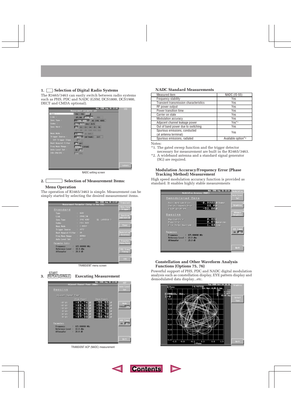 Spectrum analyzers | Atec Advantest-R3465 User Manual | Page 2 / 6