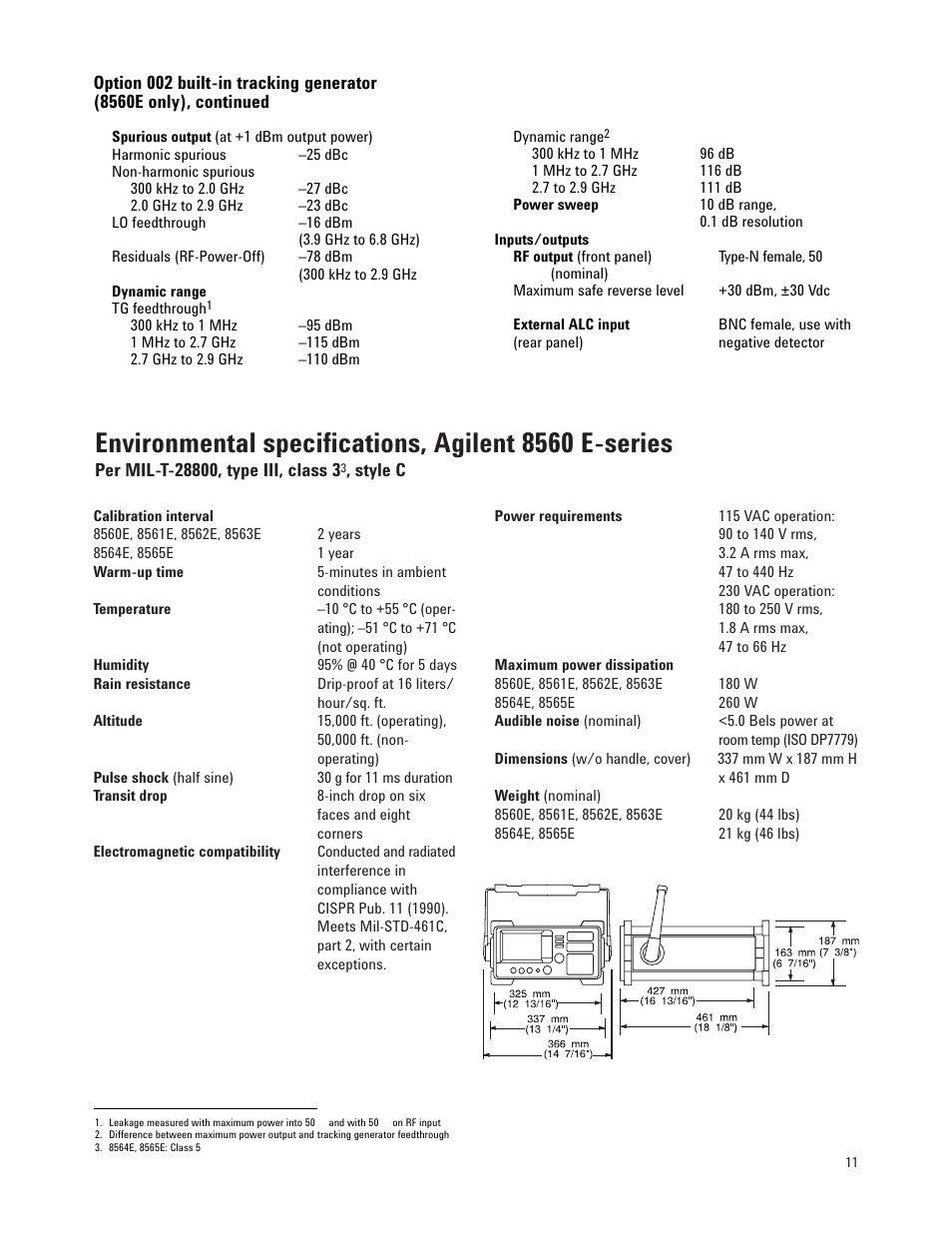 Atec Agilent-8564E User Manual | Page 11 / 12