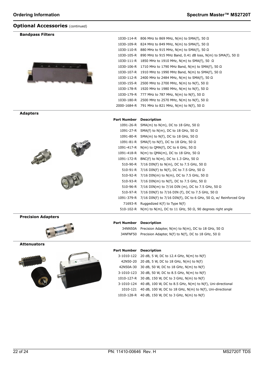 Atec Anritsu-MT2720T User Manual | Page 22 / 24