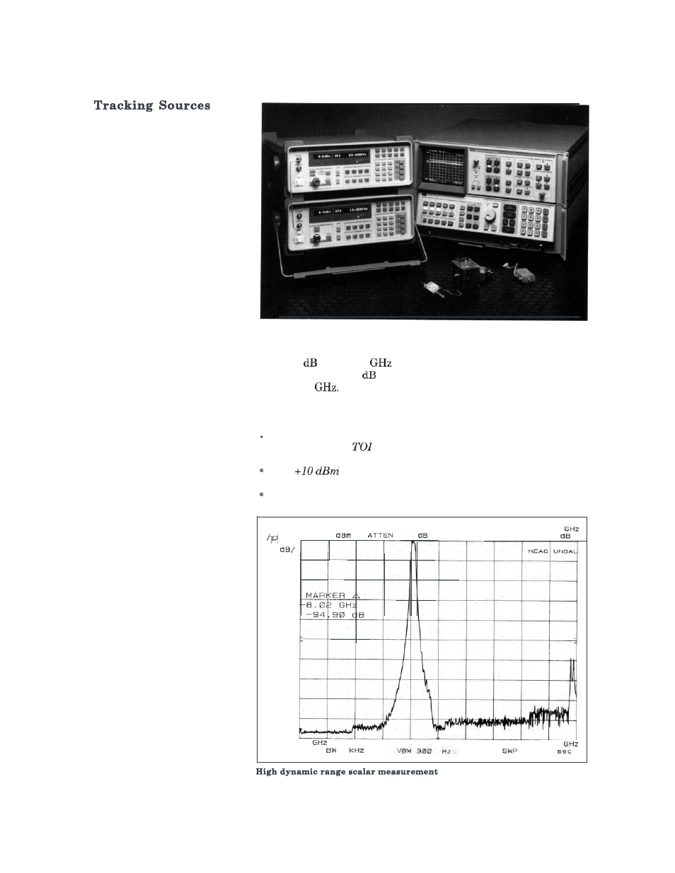 Tracking sources | Atec Agilent-8566B User Manual | Page 7 / 14