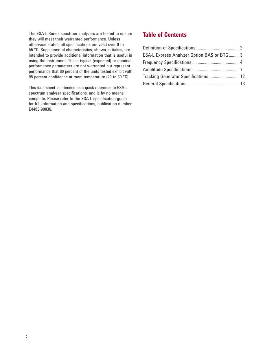 Atec Agilent-E4408B User Manual | Page 2 / 15