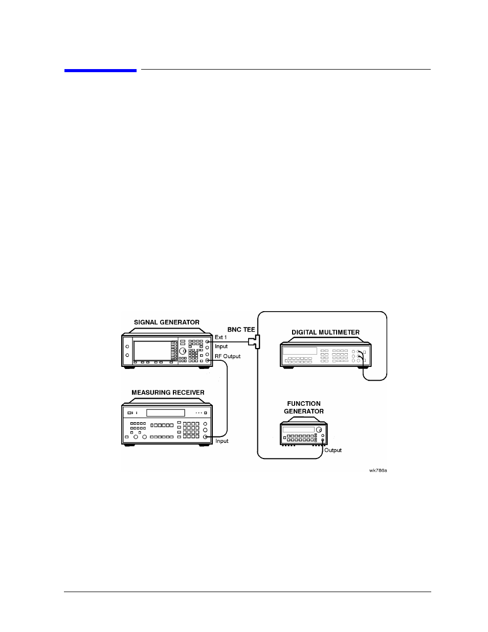 Fm out-of-band calibration (esg-aandesg-donly), Description, Required test equipment | Procedure, Fm out-of-band calibration (esg-a and esg-d only) | Atec Agilent-8563E User Manual | Page 116 / 158