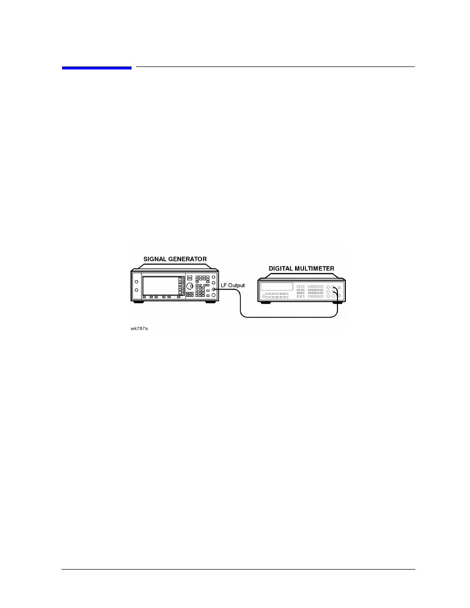 Low frequency (lf) output calibration, Description, Required test equipment | Procedure | Atec Agilent-8563E User Manual | Page 122 / 158