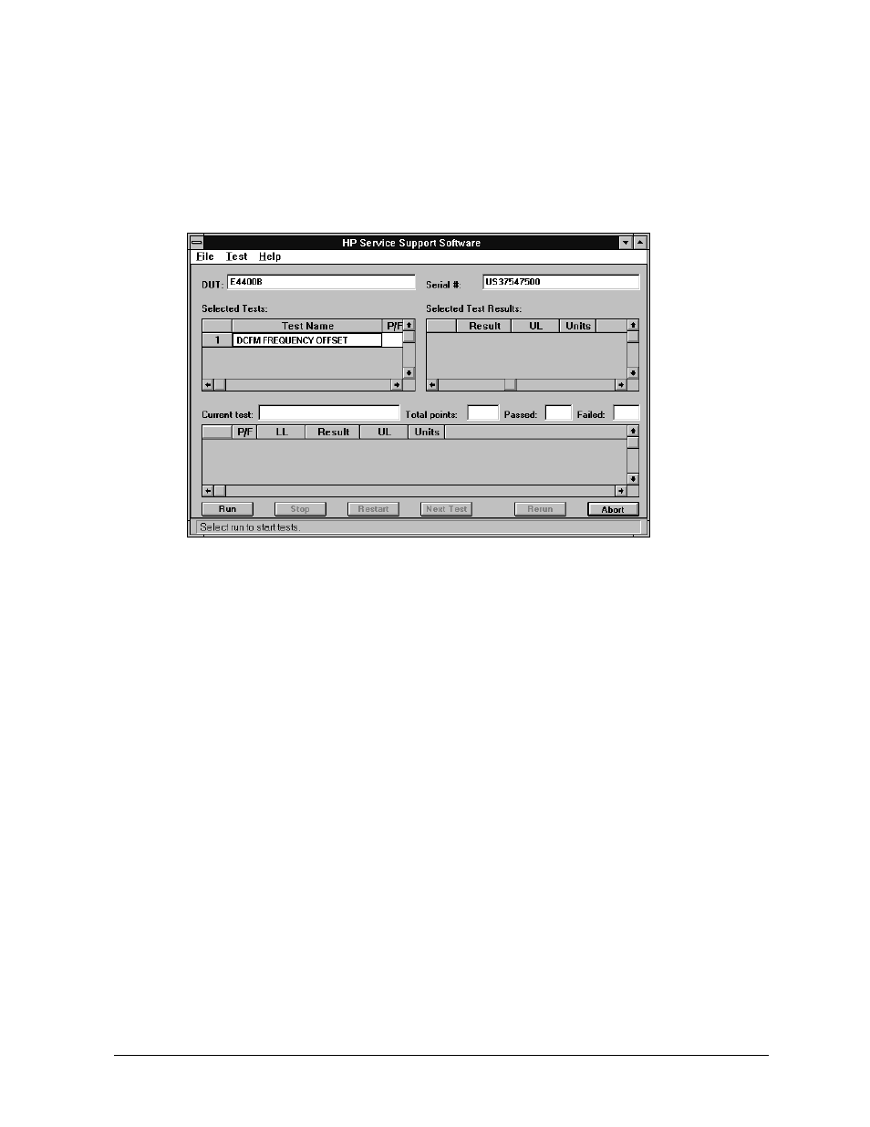 Running the tests and adjustments | Atec Agilent-8563E User Manual | Page 46 / 158