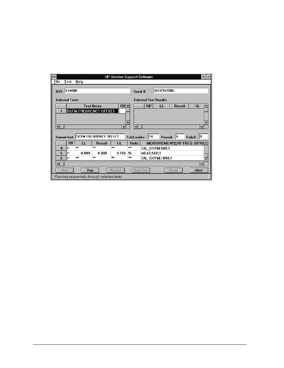 Reviewing the test and adjustment results | Atec Agilent-8563E User Manual | Page 47 / 158