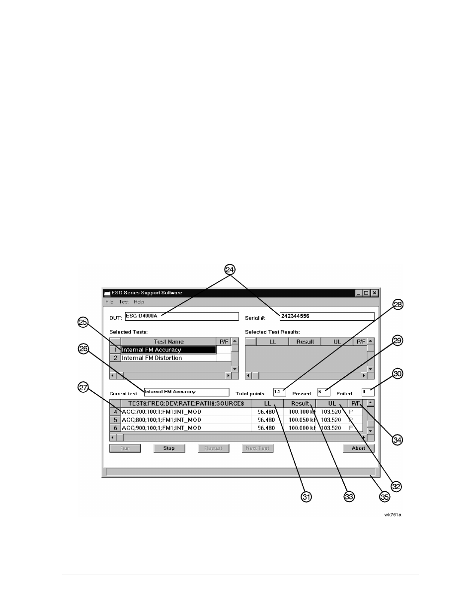Figure 4-5, Verify that the selected dut (item | Atec Agilent-8563E User Manual | Page 56 / 158