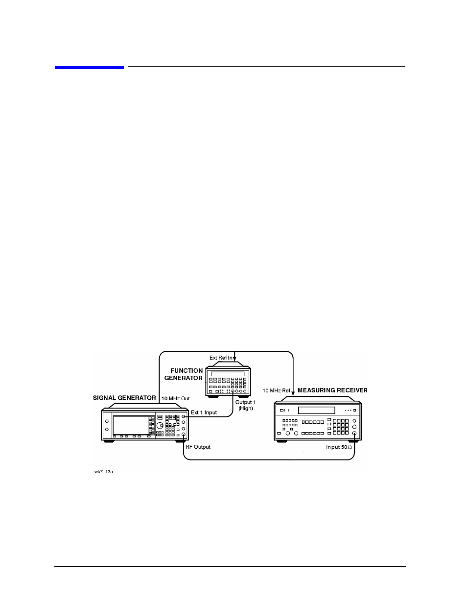 Am frequency response, Recommended equipment, Equipment setups | Atec Agilent-8563E User Manual | Page 63 / 158