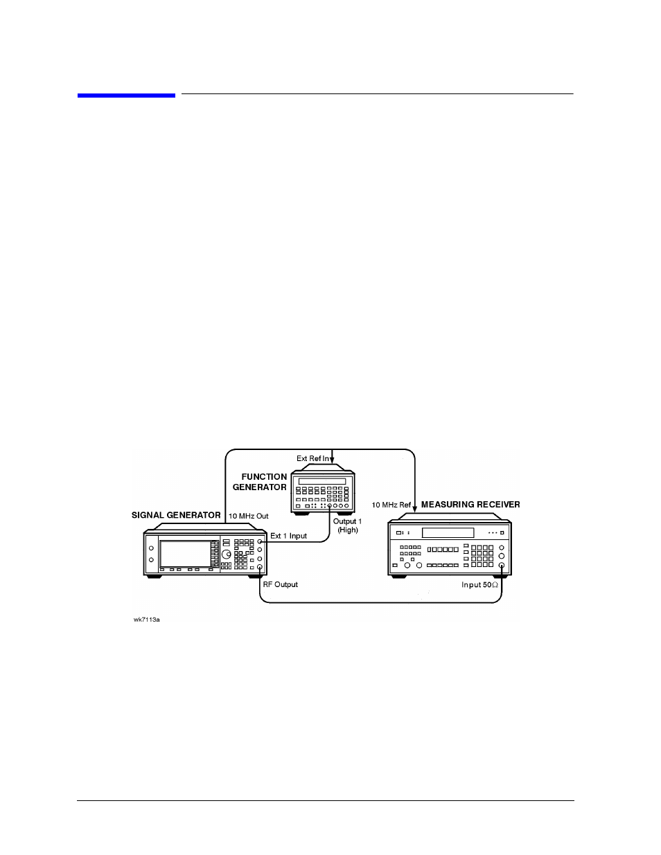 Phase modulation frequency response, Recommended equipment, Equipment setup | Atec Agilent-8563E User Manual | Page 65 / 158