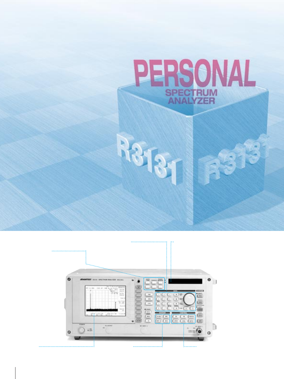 Atec Advantest-R3131 User Manual | Page 2 / 12
