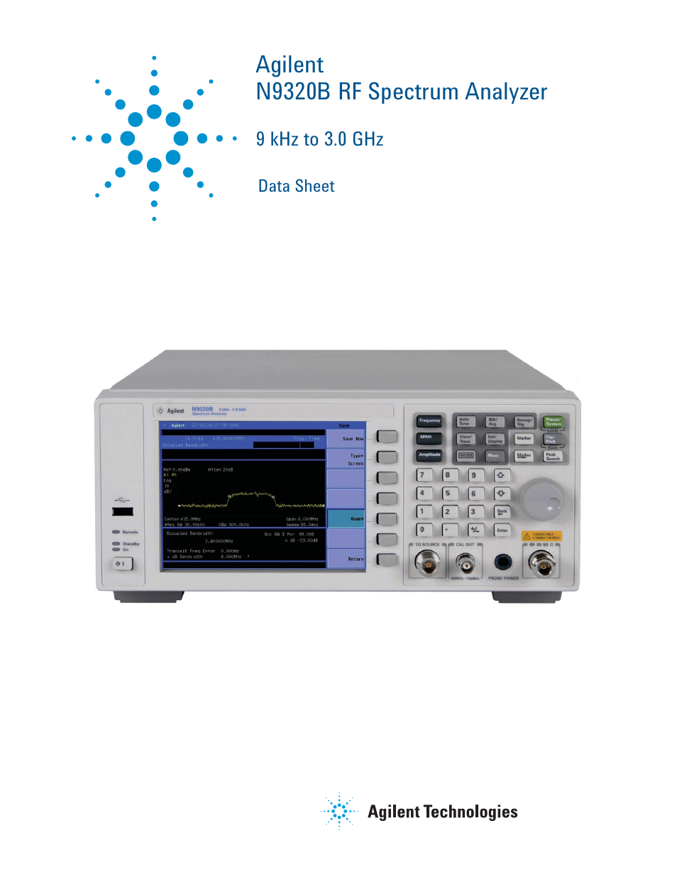 Atec Agilent-N9320B User Manual | 12 pages