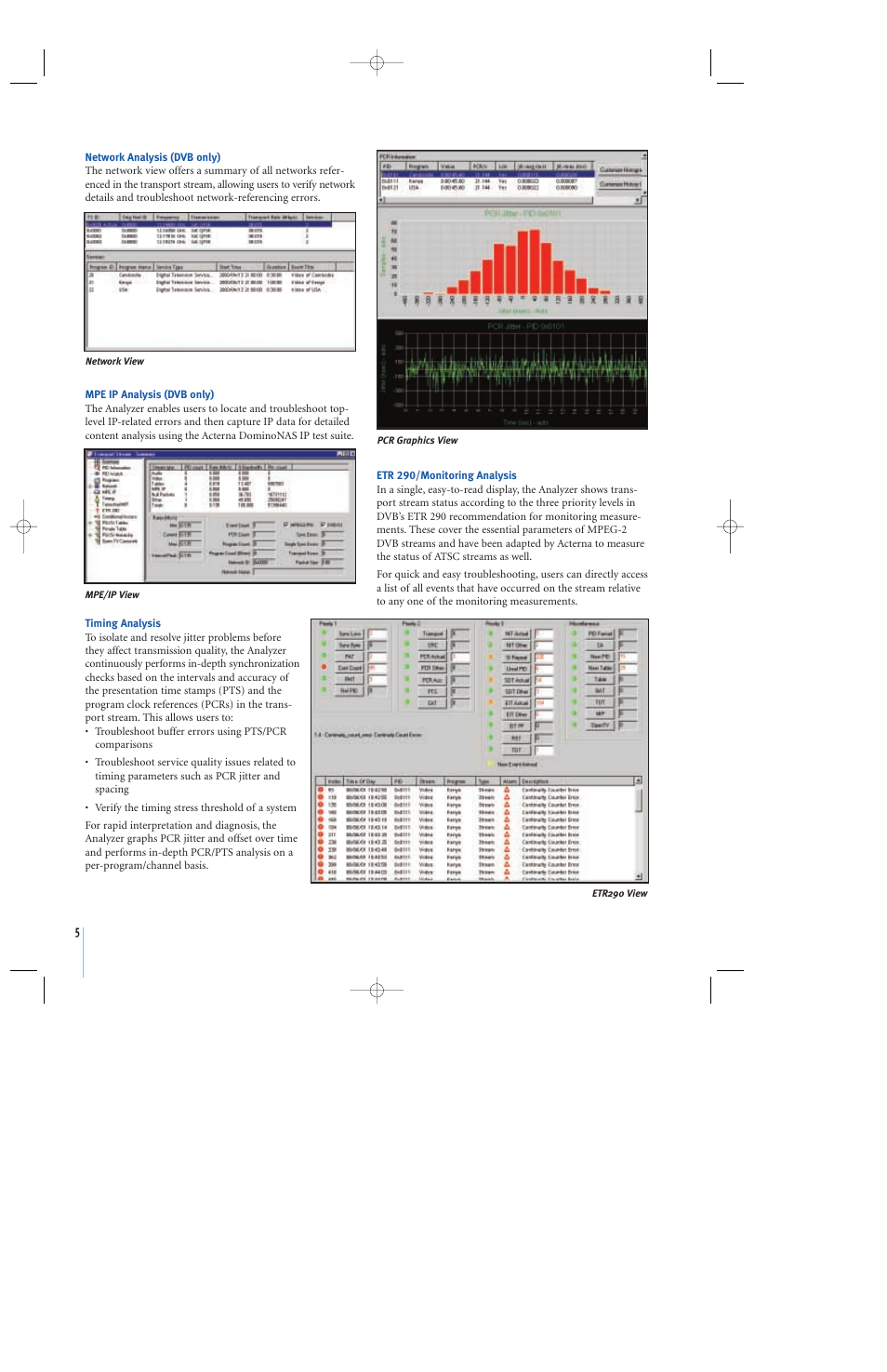 Atec Acterna-DTS300 User Manual | Page 6 / 12