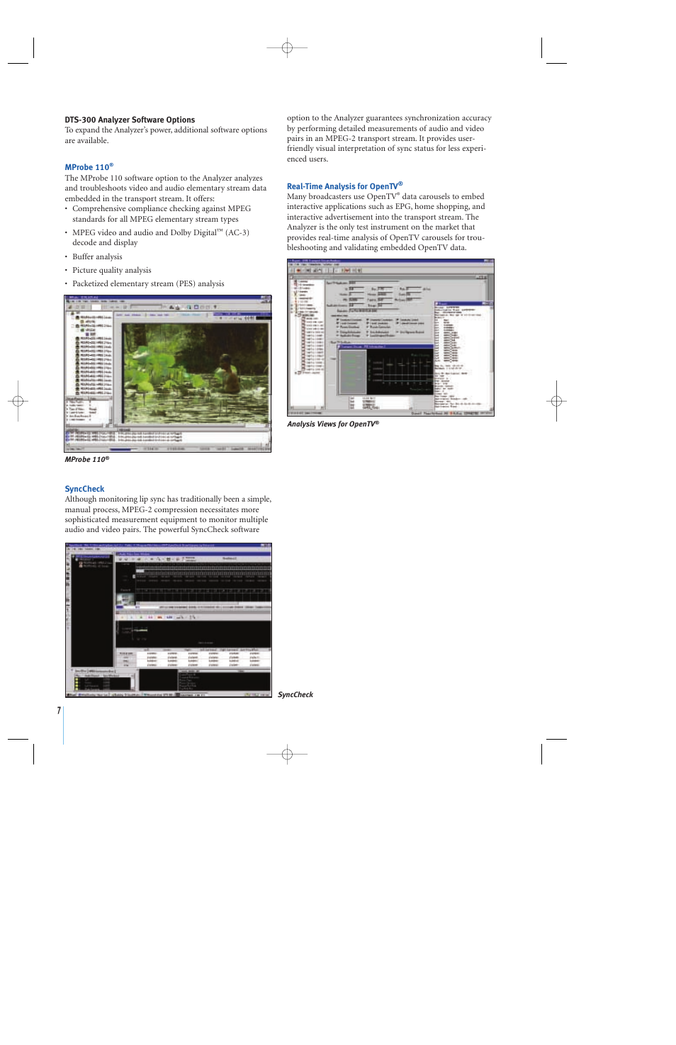 Atec Acterna-DTS300 User Manual | Page 8 / 12