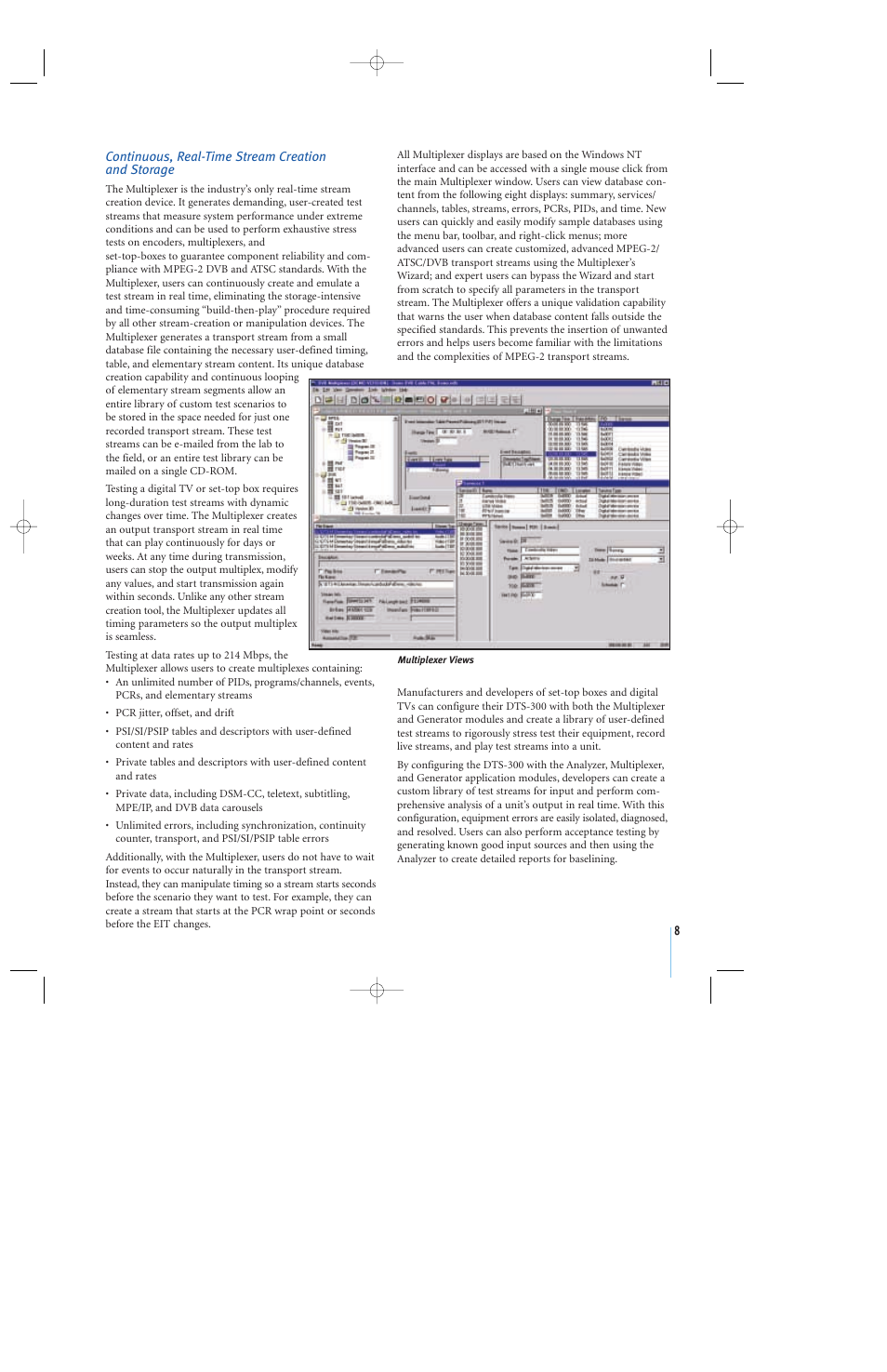 Atec Acterna-DTS300 User Manual | Page 9 / 12