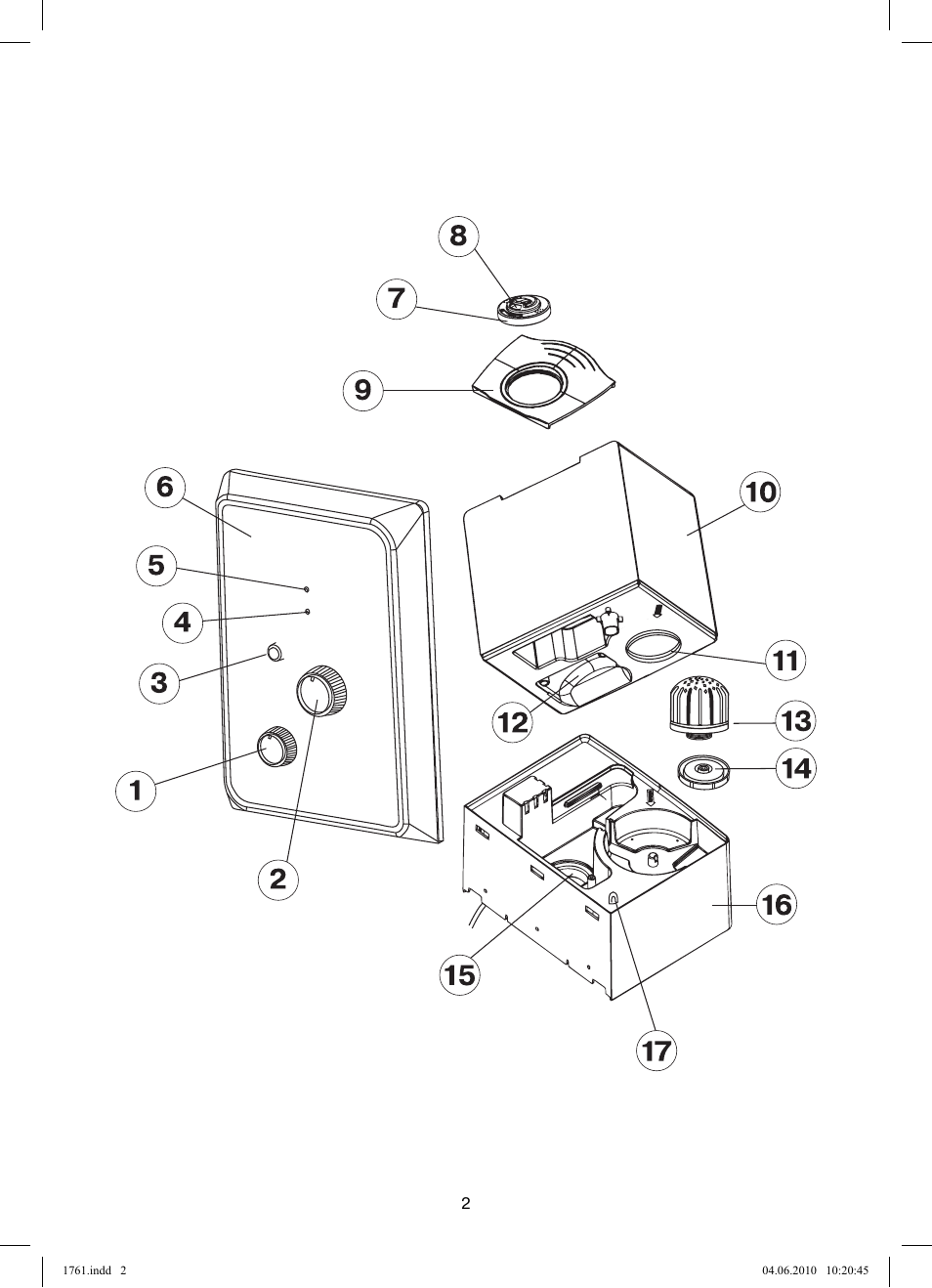 Vitek VT-1761 User Manual | Page 2 / 40