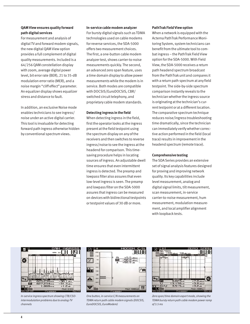 Atec Acterna-JDSU-SDA-5000 User Manual | Page 4 / 12