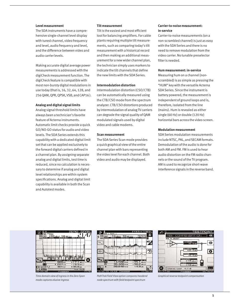 Atec Acterna-JDSU-SDA-5000 User Manual | Page 5 / 12