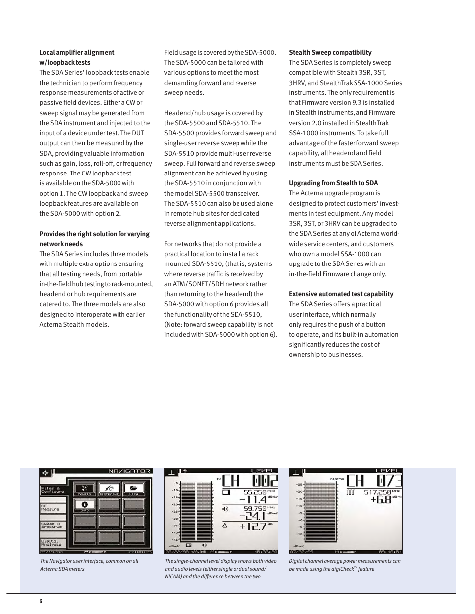 Atec Acterna-JDSU-SDA-5000 User Manual | Page 6 / 12