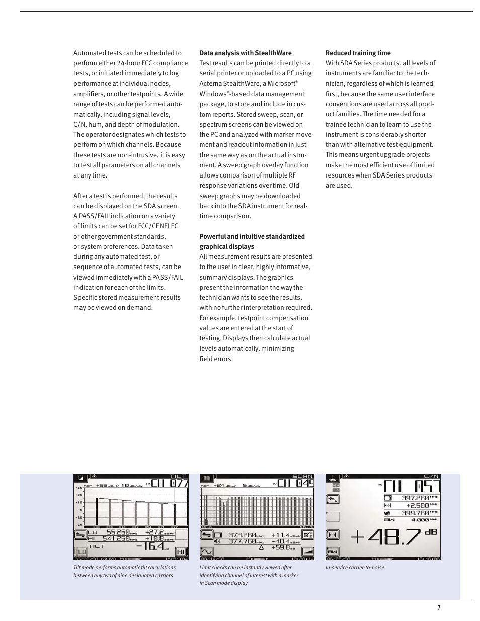 Atec Acterna-JDSU-SDA-5000 User Manual | Page 7 / 12