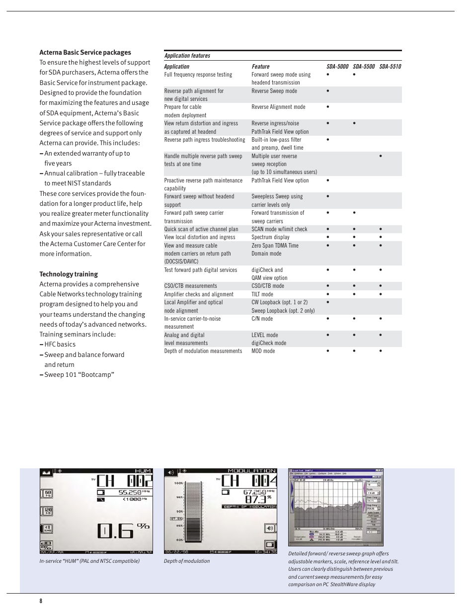 Atec Acterna-JDSU-SDA-5000 User Manual | Page 8 / 12