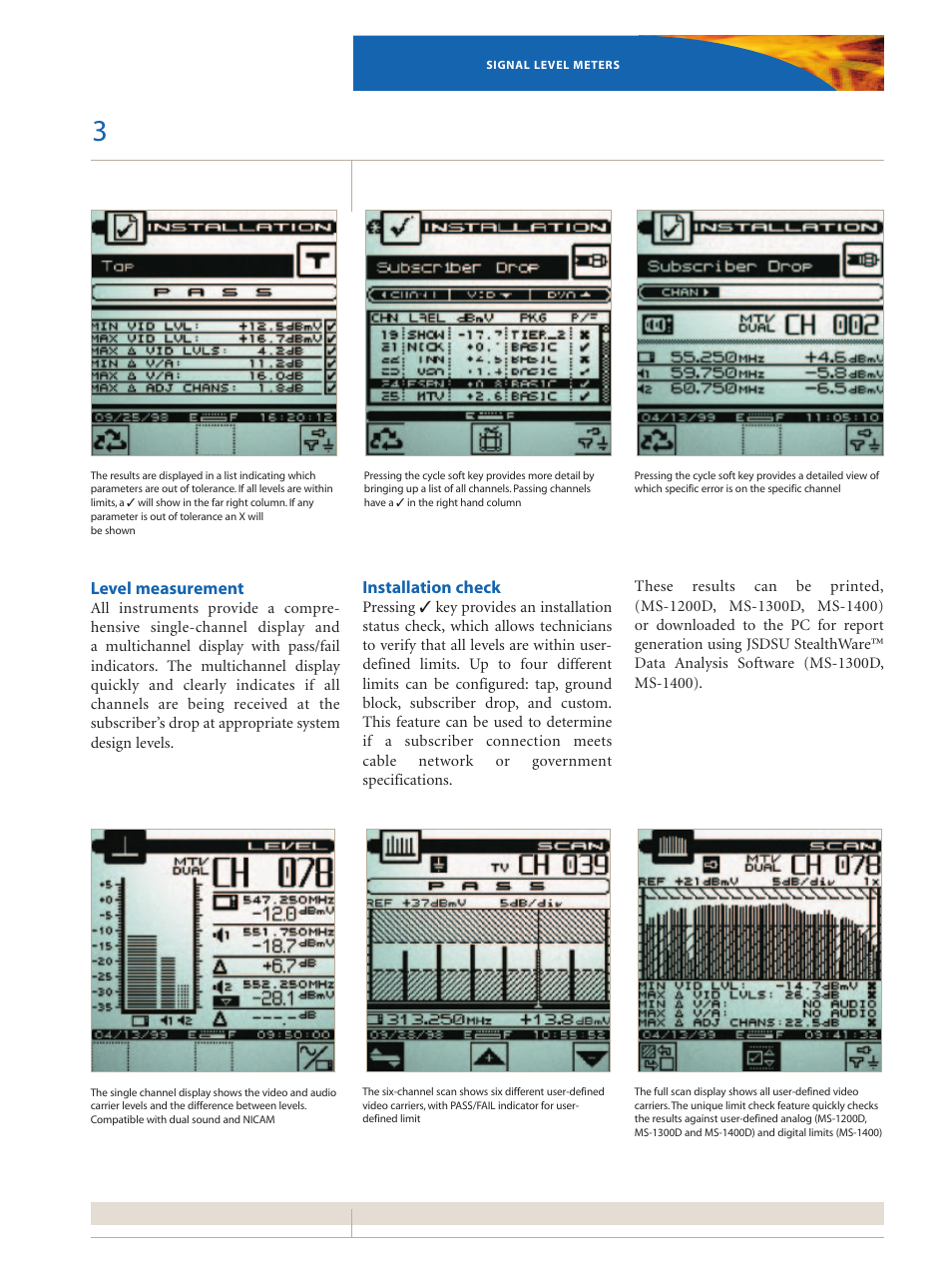 Atec Acterna-MS1000-1200-1300D-1400 User Manual | Page 3 / 8