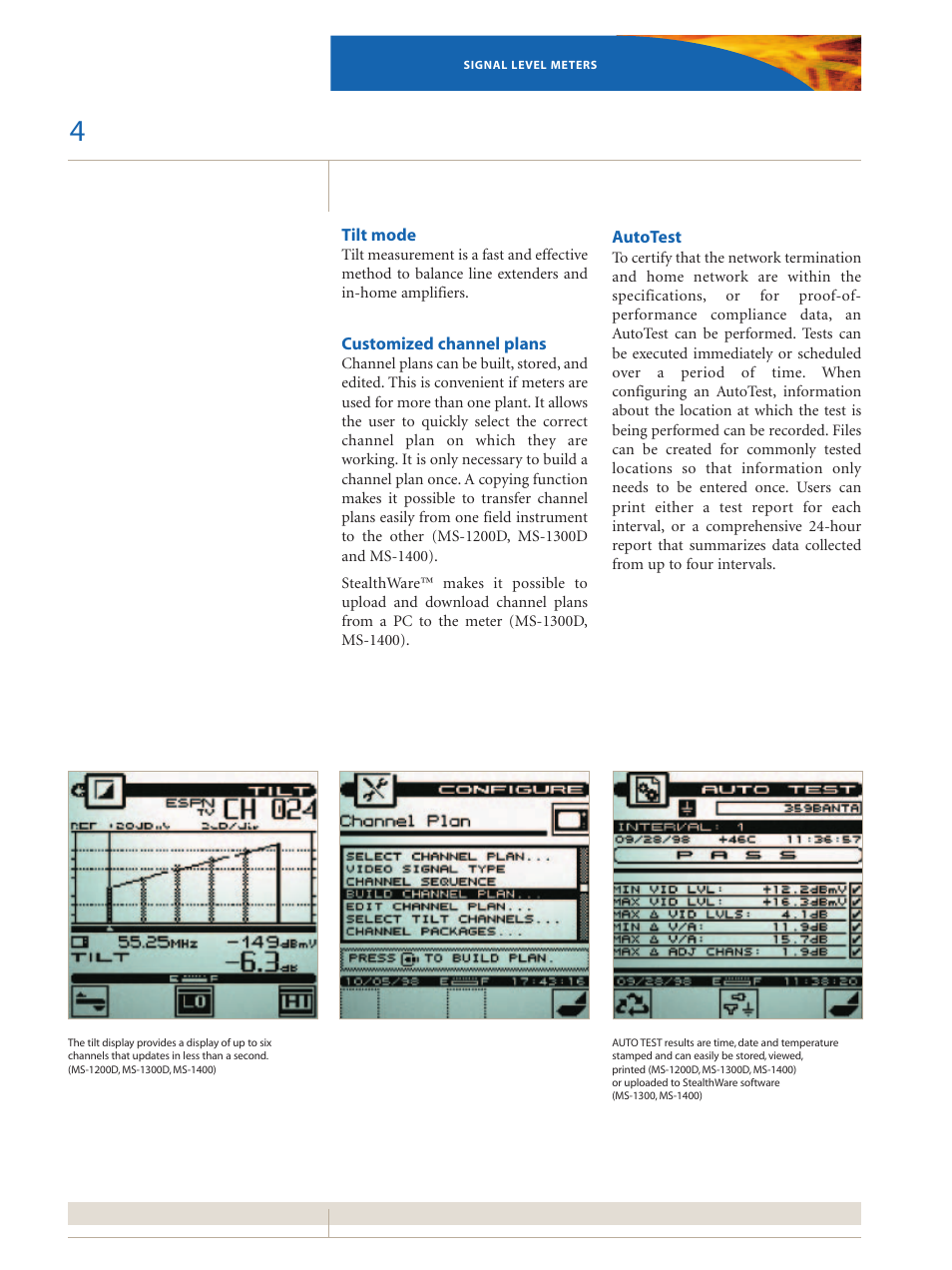 Atec Acterna-MS1000-1200-1300D-1400 User Manual | Page 4 / 8