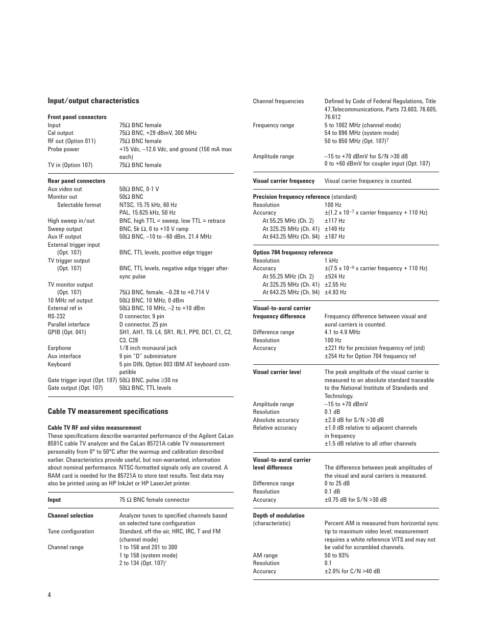 Atec Agilent-8591C User Manual | Page 4 / 8