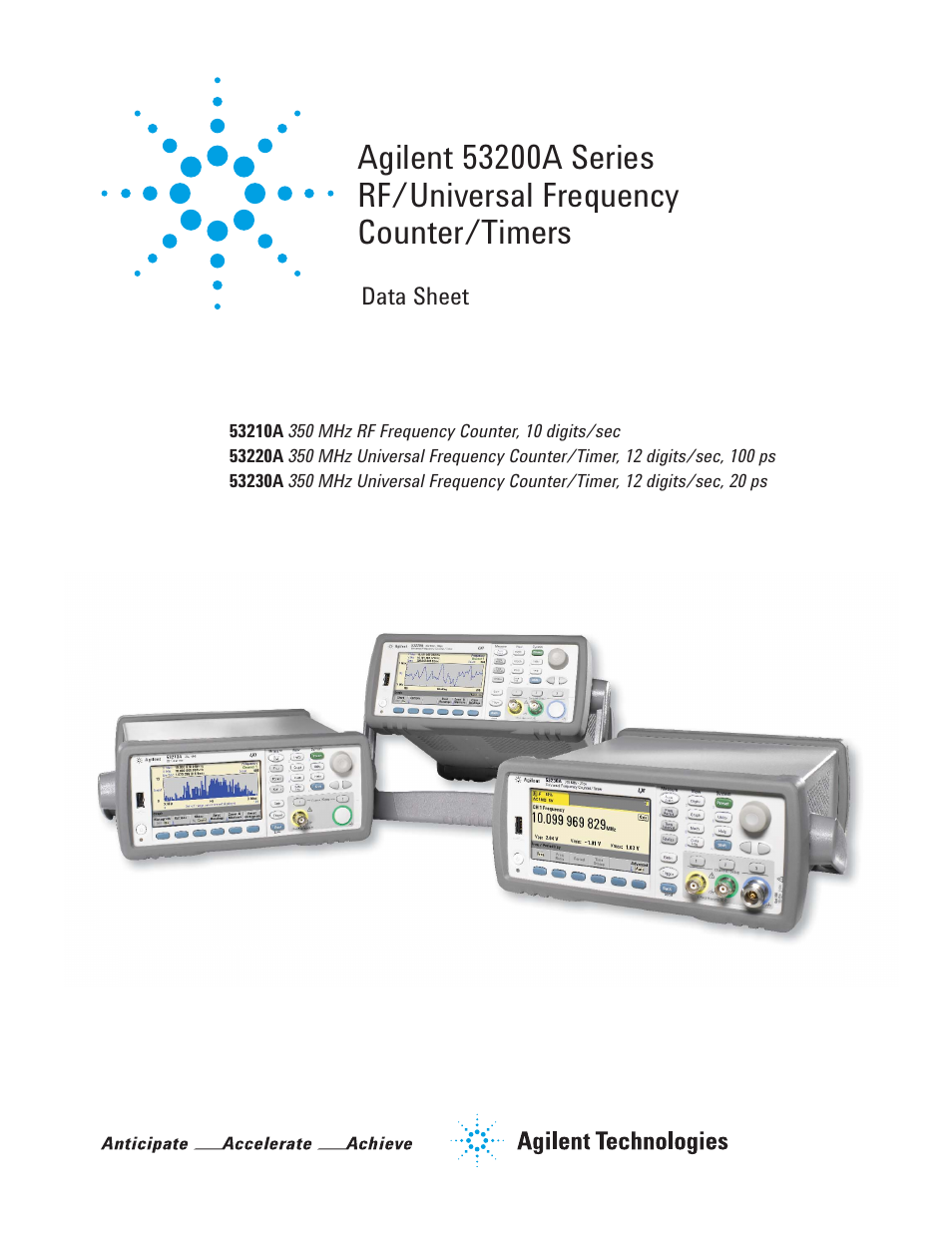 Atec Agilent-53200A Series User Manual | 24 pages