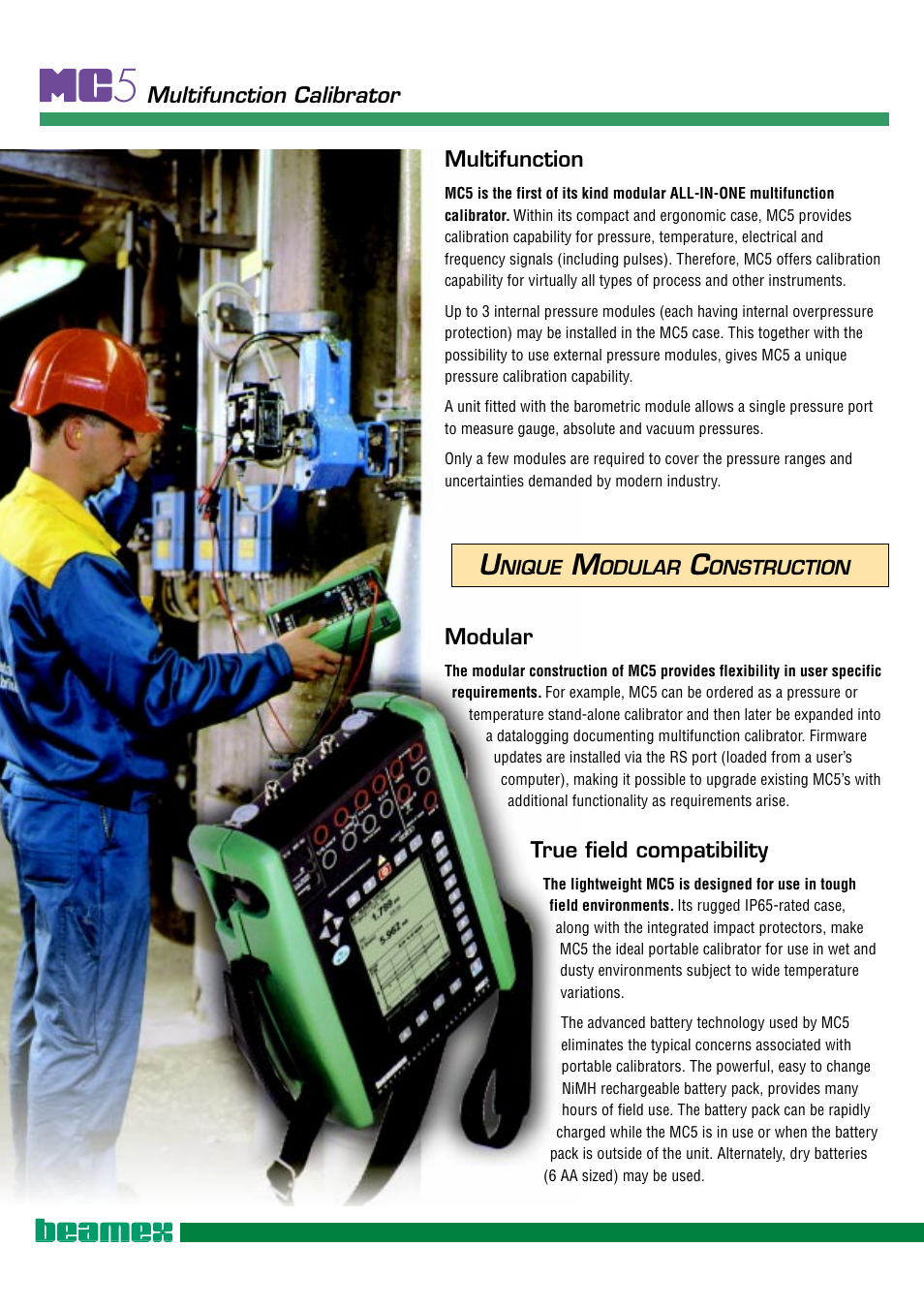 Atec Beamex-mc5 User Manual | Page 2 / 6