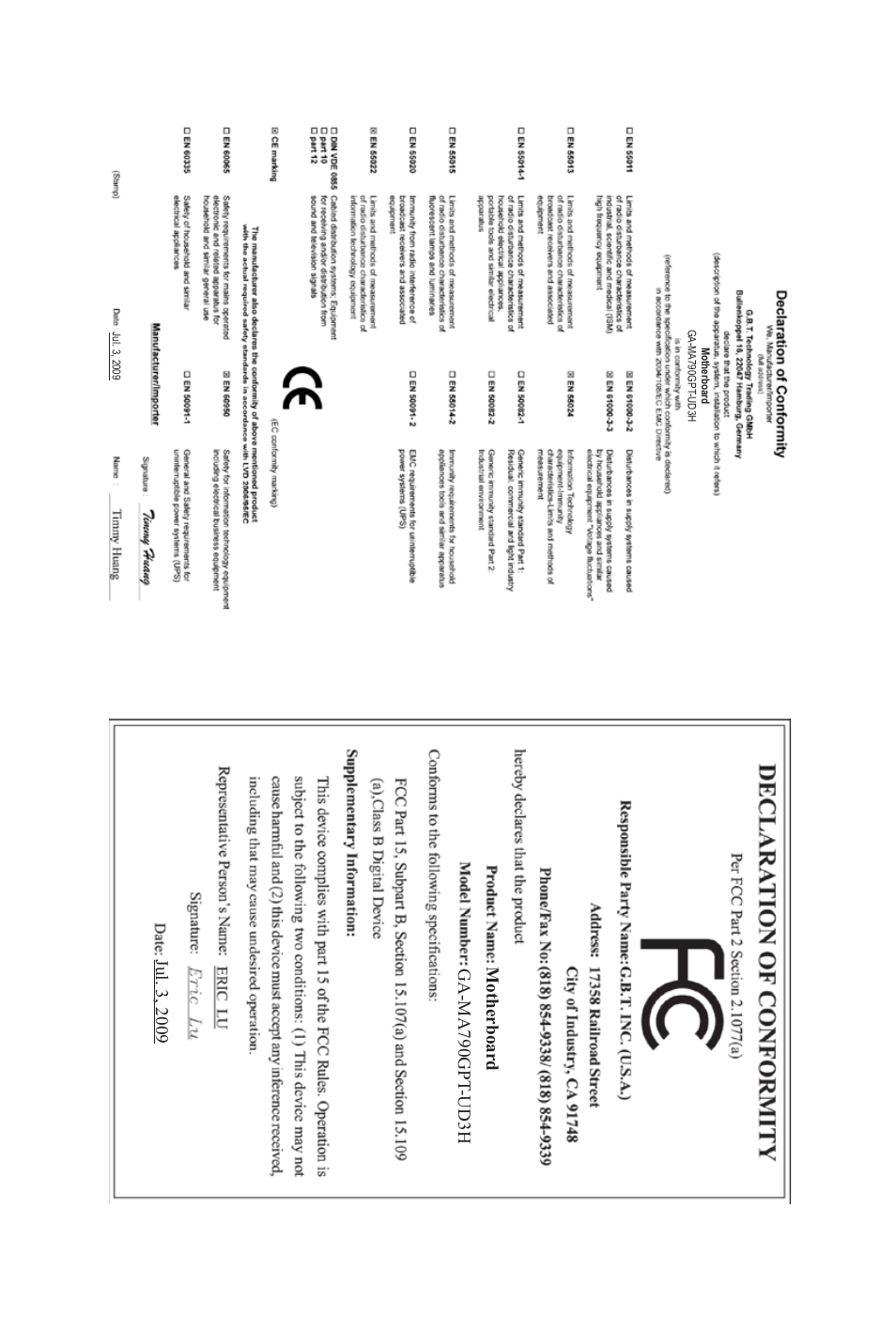 GIGABYTE GA-MA790GPT-UD3H User Manual | Page 2 / 104