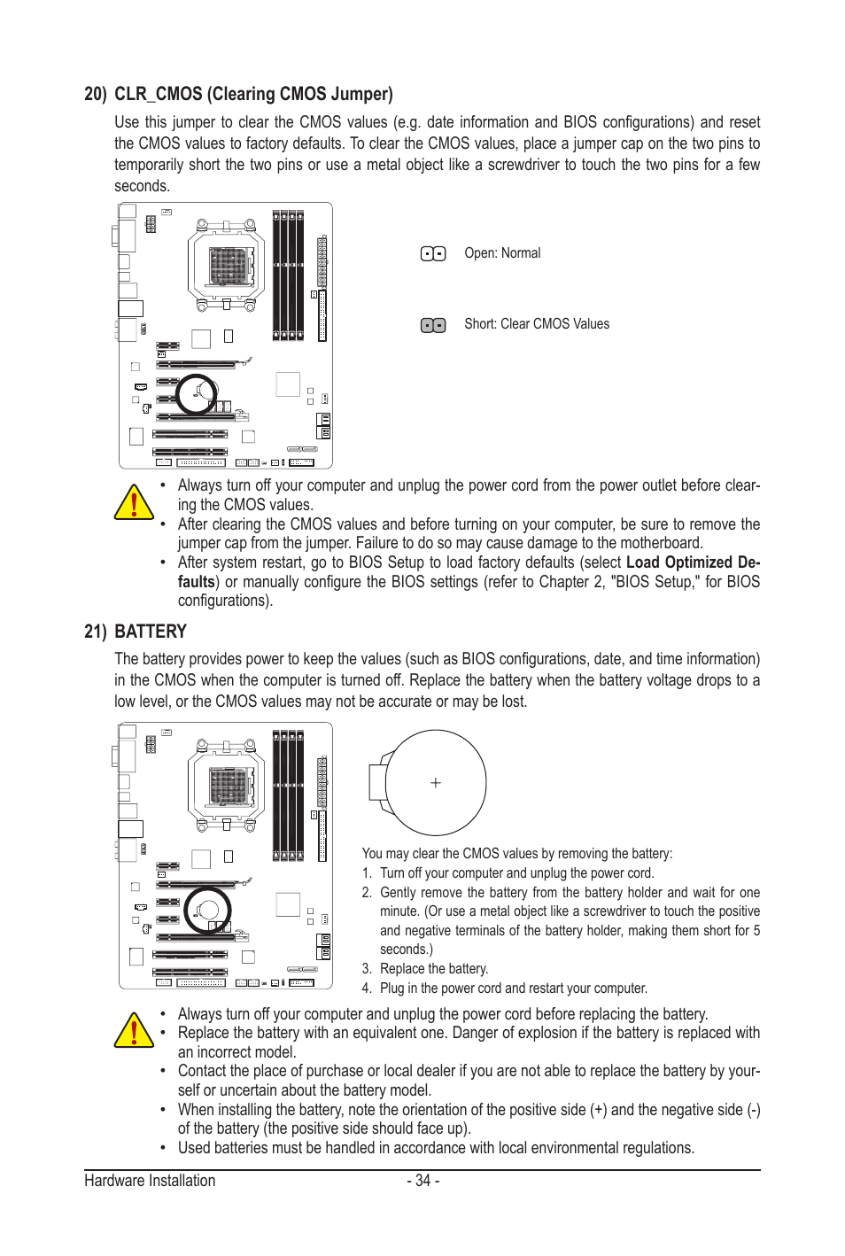 GIGABYTE GA-MA790GPT-UD3H User Manual | Page 34 / 104