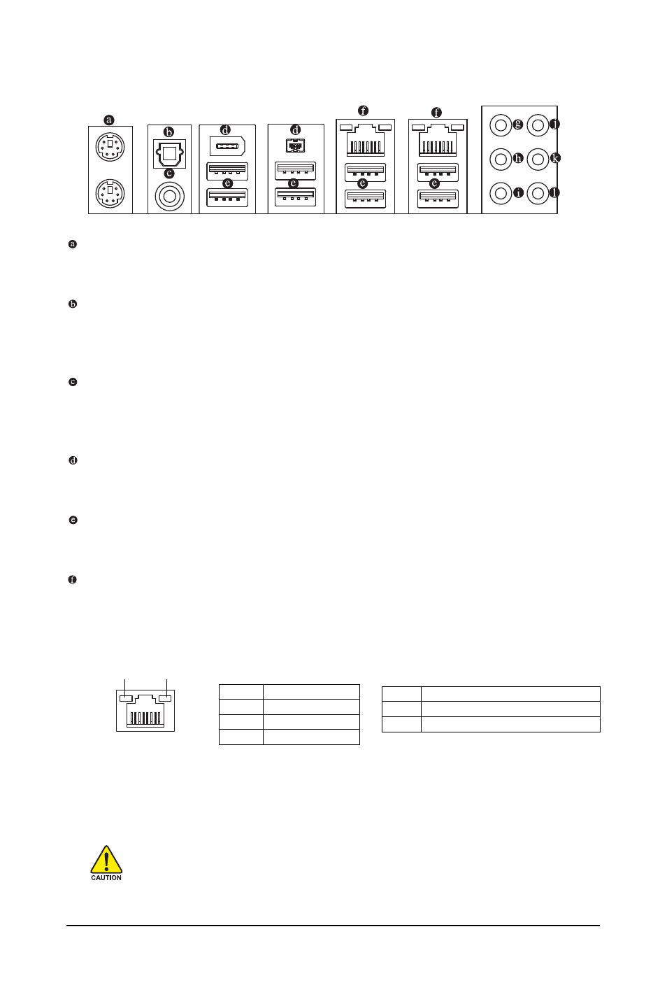 8 back panel connectors, Ps/2 keyboard and ps/2 mouse port, Optical s/pdif out connector | Coaxial s/pdif out connector, Ieee 1394a port, Usb port, Rj-45 lan port | GIGABYTE GA-MA790FXT-UD5P User Manual | Page 21 / 112
