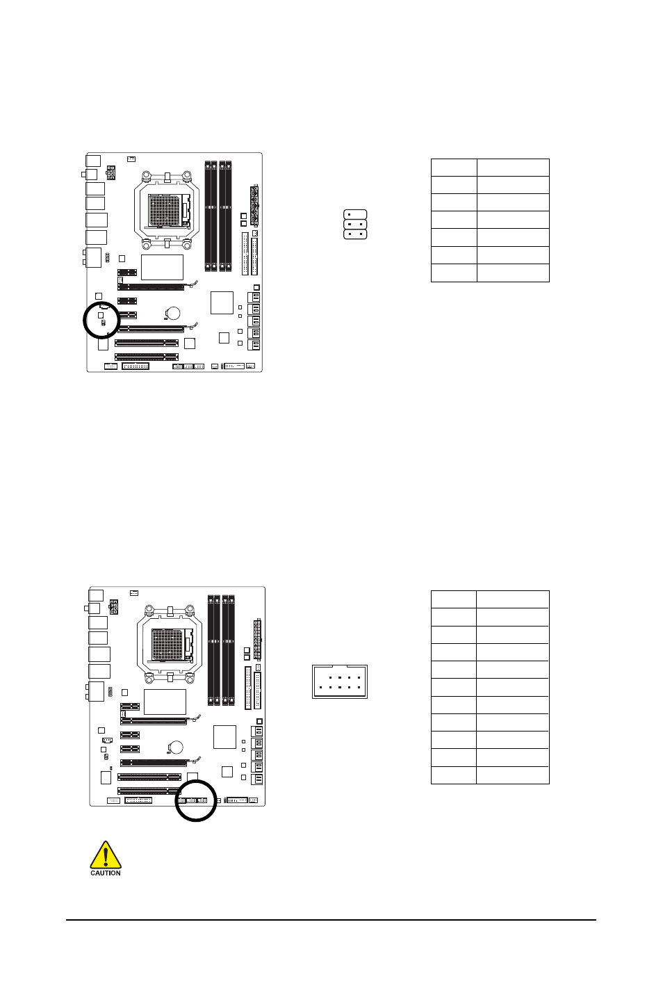 16) spdif_io (s/pdif in/out header, red), 17) f_usb1/f_usb2 (usb headers, yellow) | GIGABYTE GA-MA790FXT-UD5P User Manual | Page 33 / 112