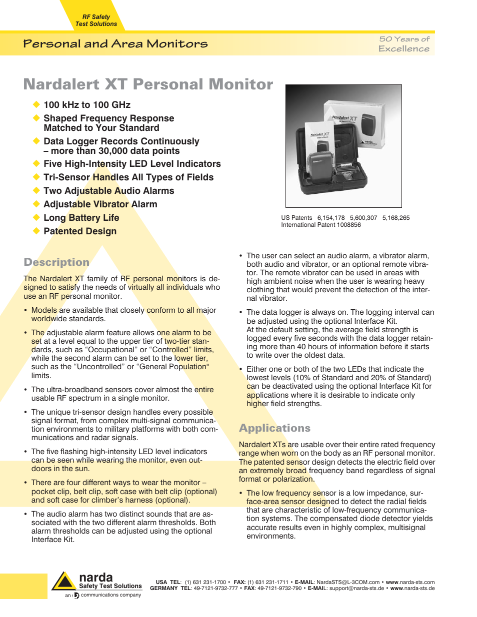 Atec Narda-A8860-A8862-A8864 User Manual | 6 pages