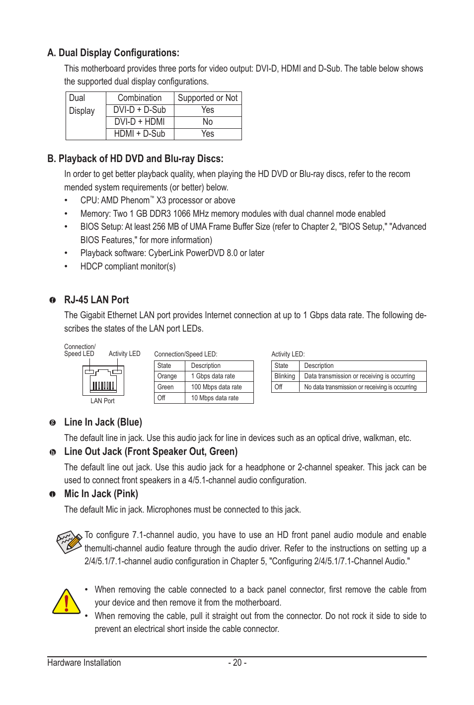 GIGABYTE GA-MA78LMT-S2H User Manual | Page 20 / 100