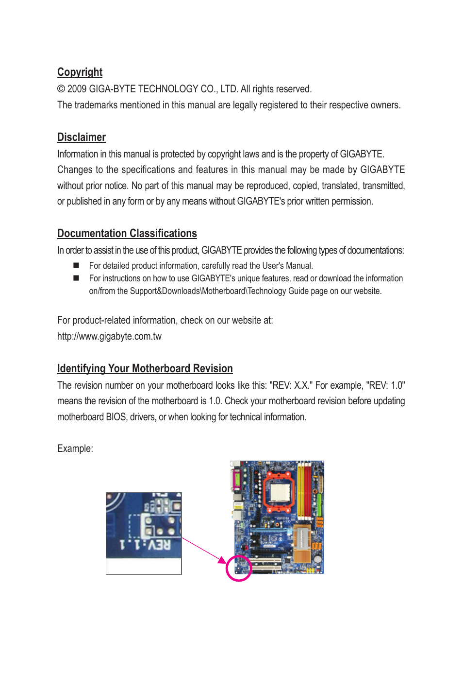 GIGABYTE GA-MA78LMT-S2H User Manual | Page 3 / 100