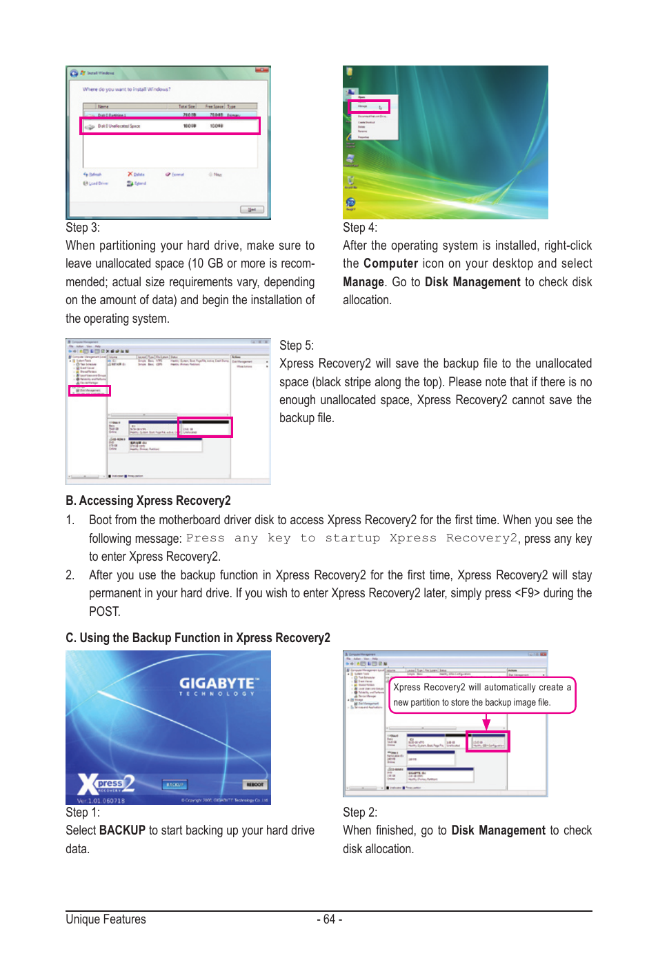 GIGABYTE GA-MA78LMT-S2H User Manual | Page 64 / 100