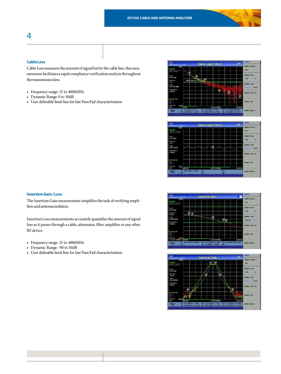 Atec JDSU-JD725A User Manual | Page 4 / 8