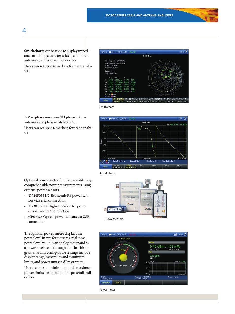 Atec JDSU-JD720C Series User Manual | Page 4 / 12
