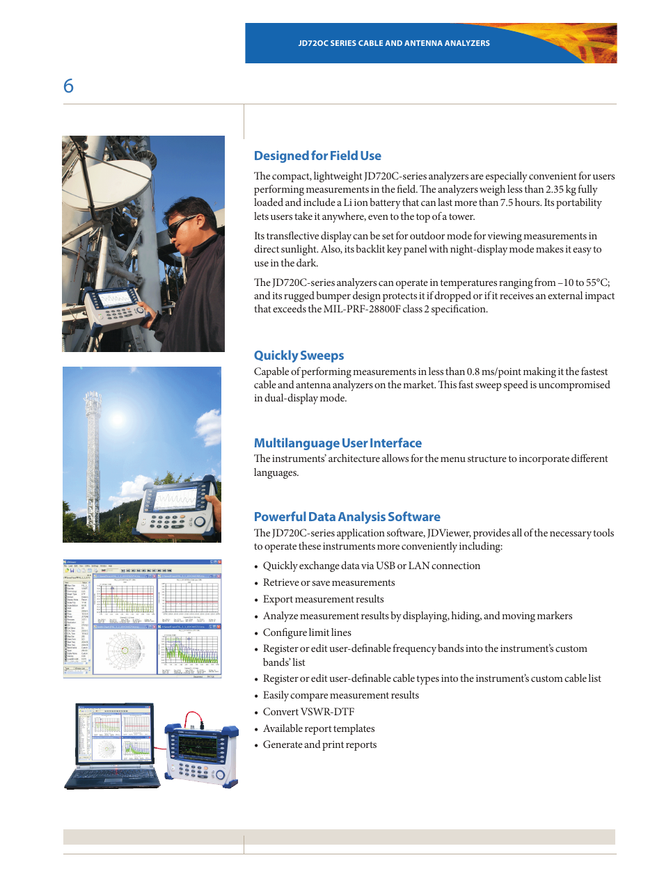 Atec JDSU-JD720C Series User Manual | Page 6 / 12