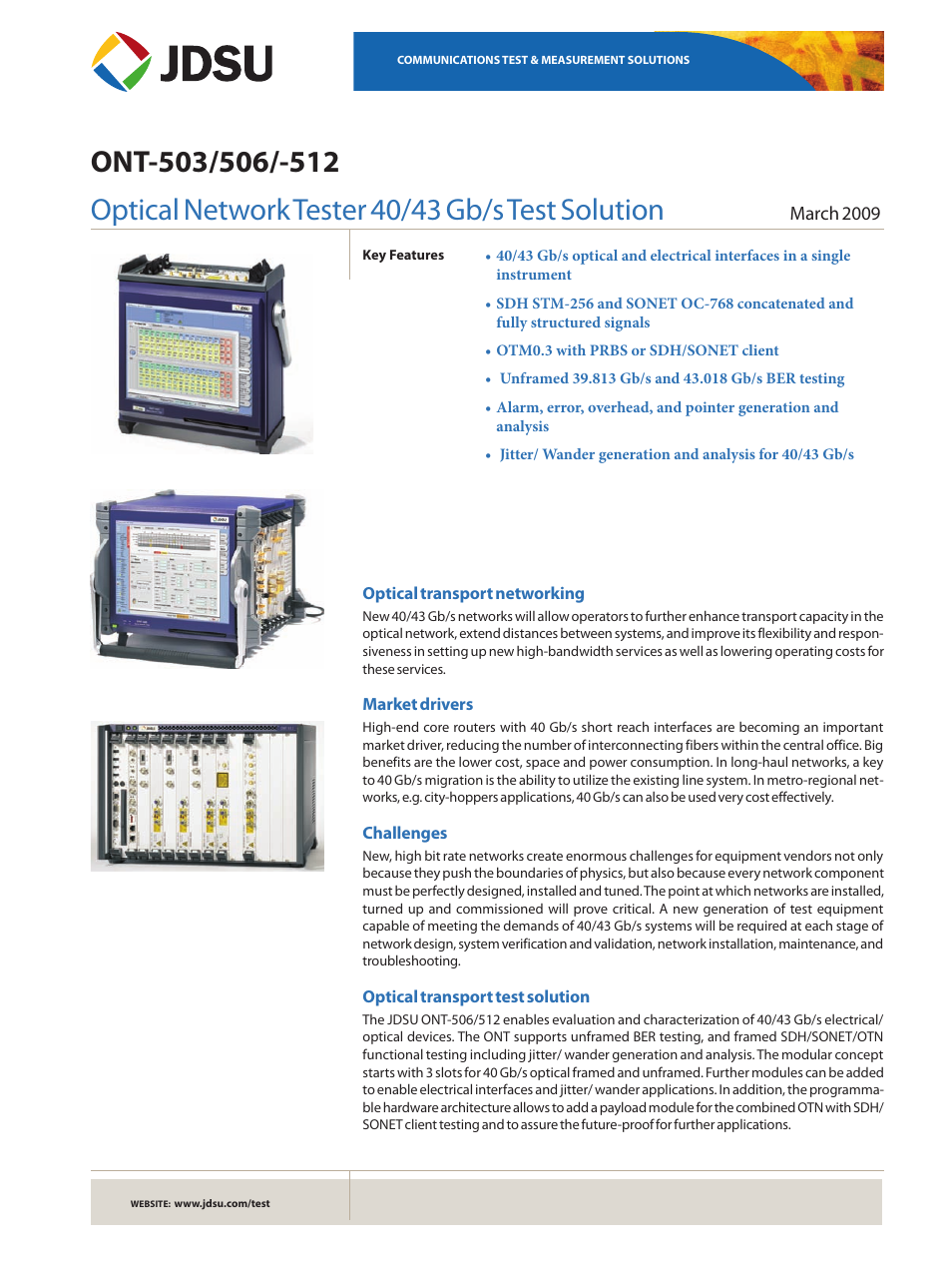 Atec JDSU-ONT Series User Manual | 20 pages