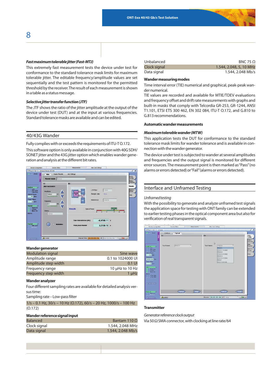 Atec JDSU-ONT Series User Manual | Page 8 / 20