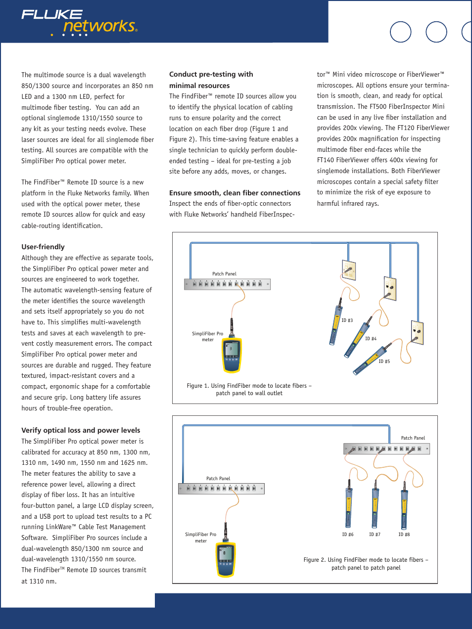 Atec Fluke-Networks-FTK1450 User Manual | Page 2 / 4