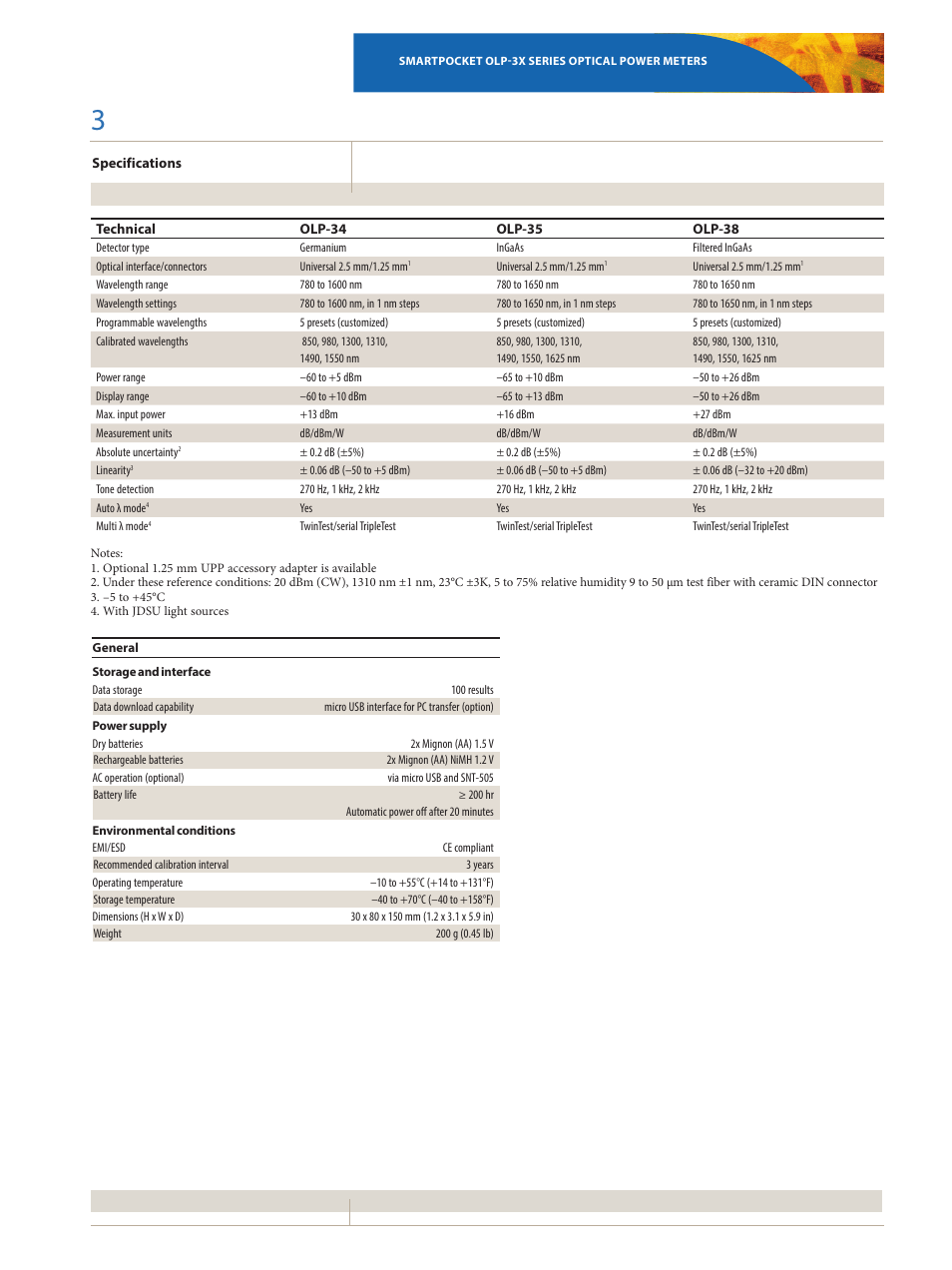 Atec JDSU-OLP-34-35-38 User Manual | Page 3 / 4