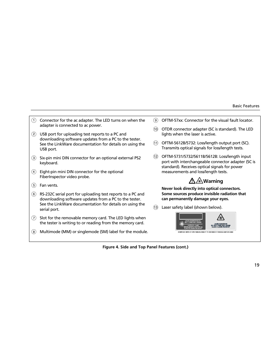 Atec Fluke-OF-500 User Manual | Page 29 / 133