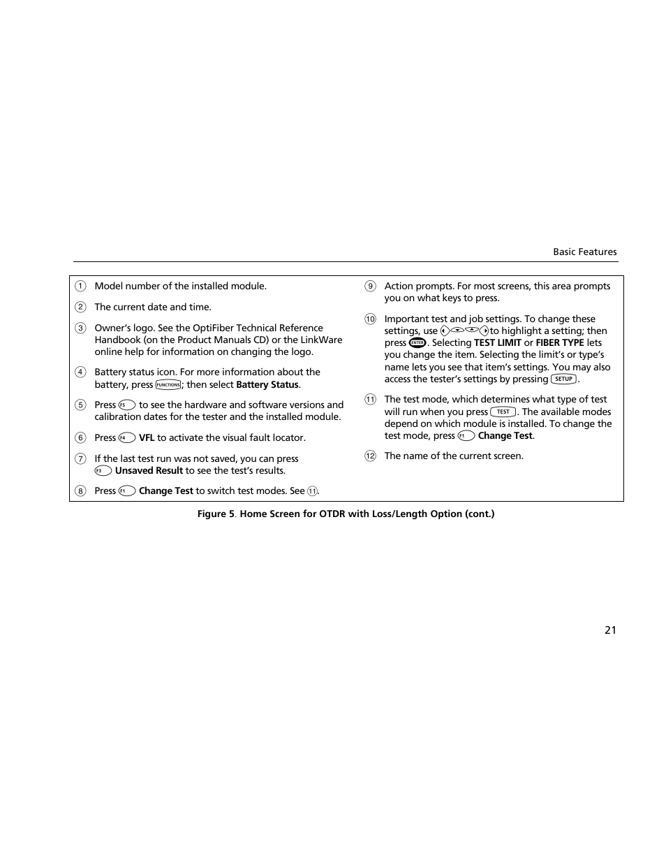 Atec Fluke-OF-500 User Manual | Page 31 / 133